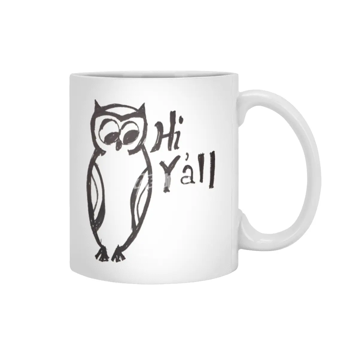 Southern Owl Beyaz Kupa