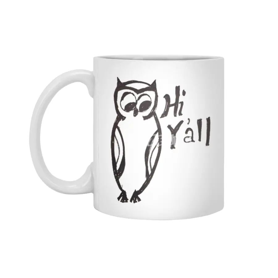 Southern Owl Beyaz Kupa