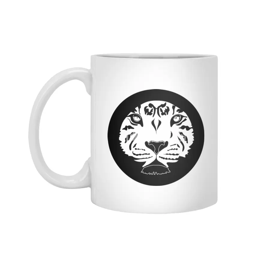 Tiger face Beyaz Kupa
