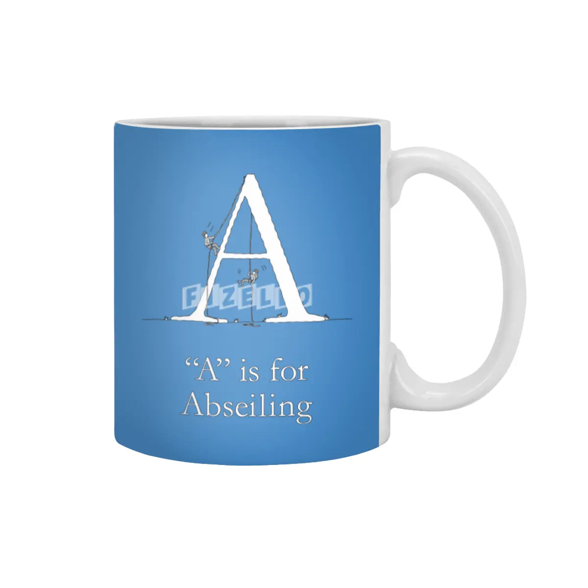A is for Abseiling Beyaz Kupa