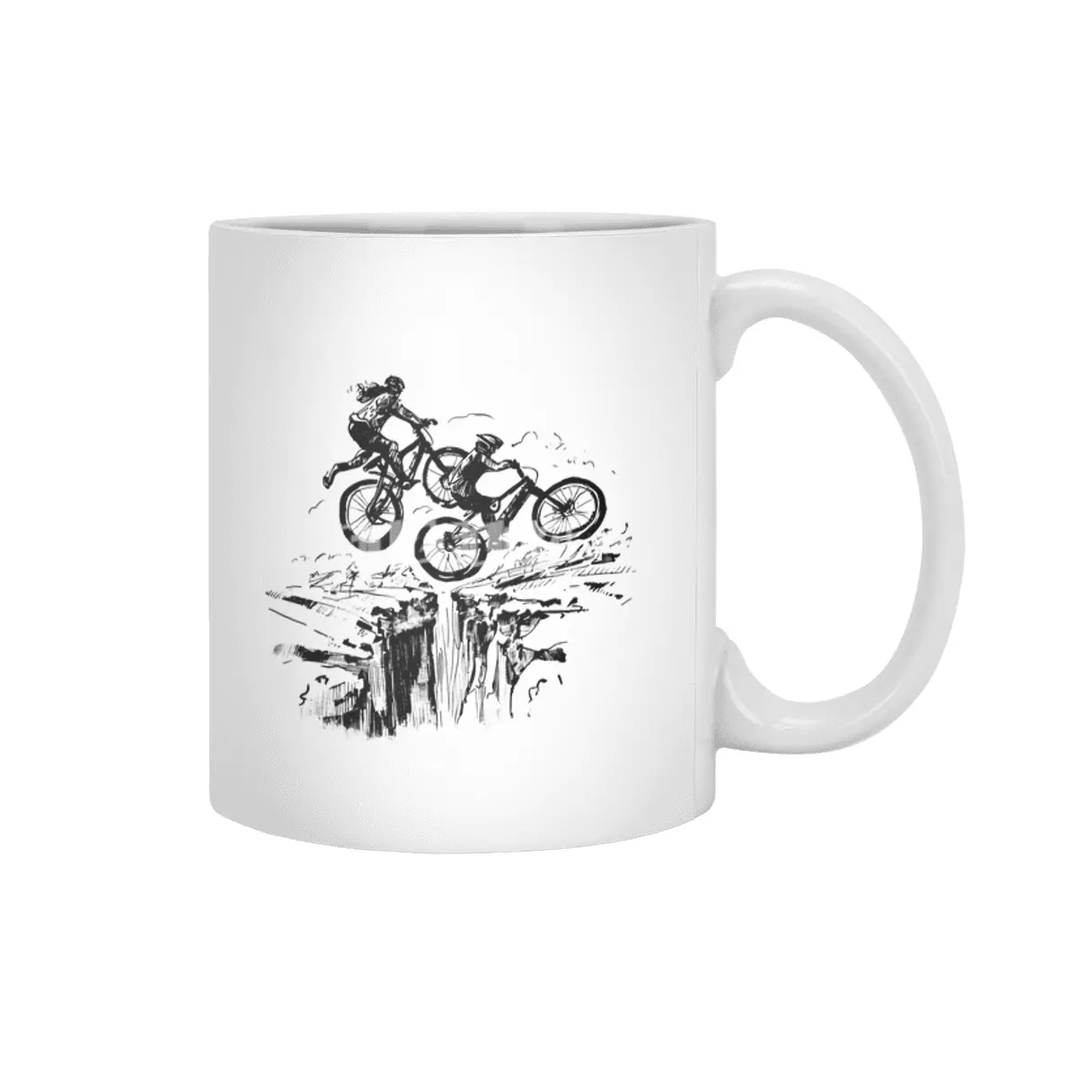 Canyon Bike Jump Beyaz Kupa
