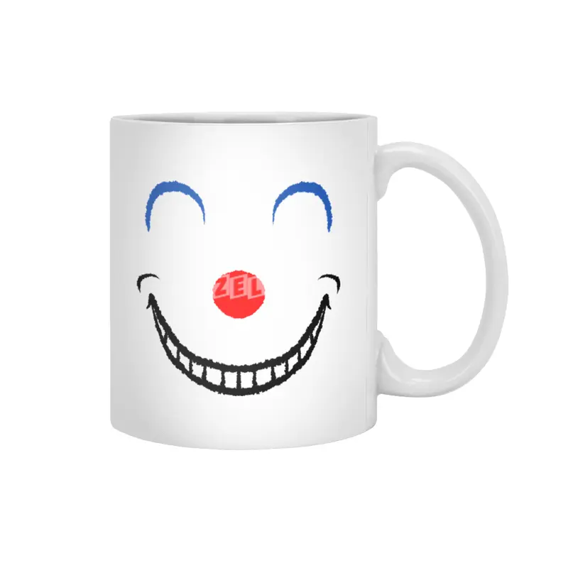 Cartoon Eyes - Clown Beyaz Kupa
