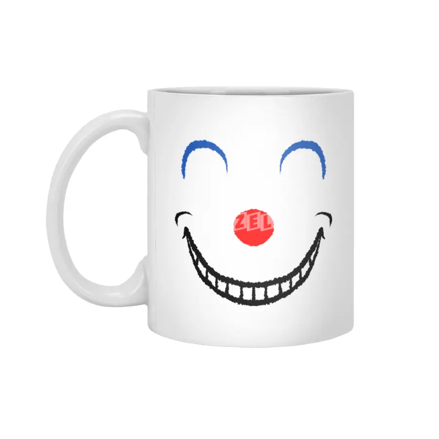 Cartoon Eyes - Clown Beyaz Kupa