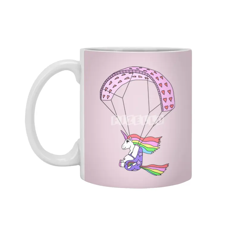 The Wandering Fools - Paracorn, the Paragliding Unicorn Beyaz Kupa