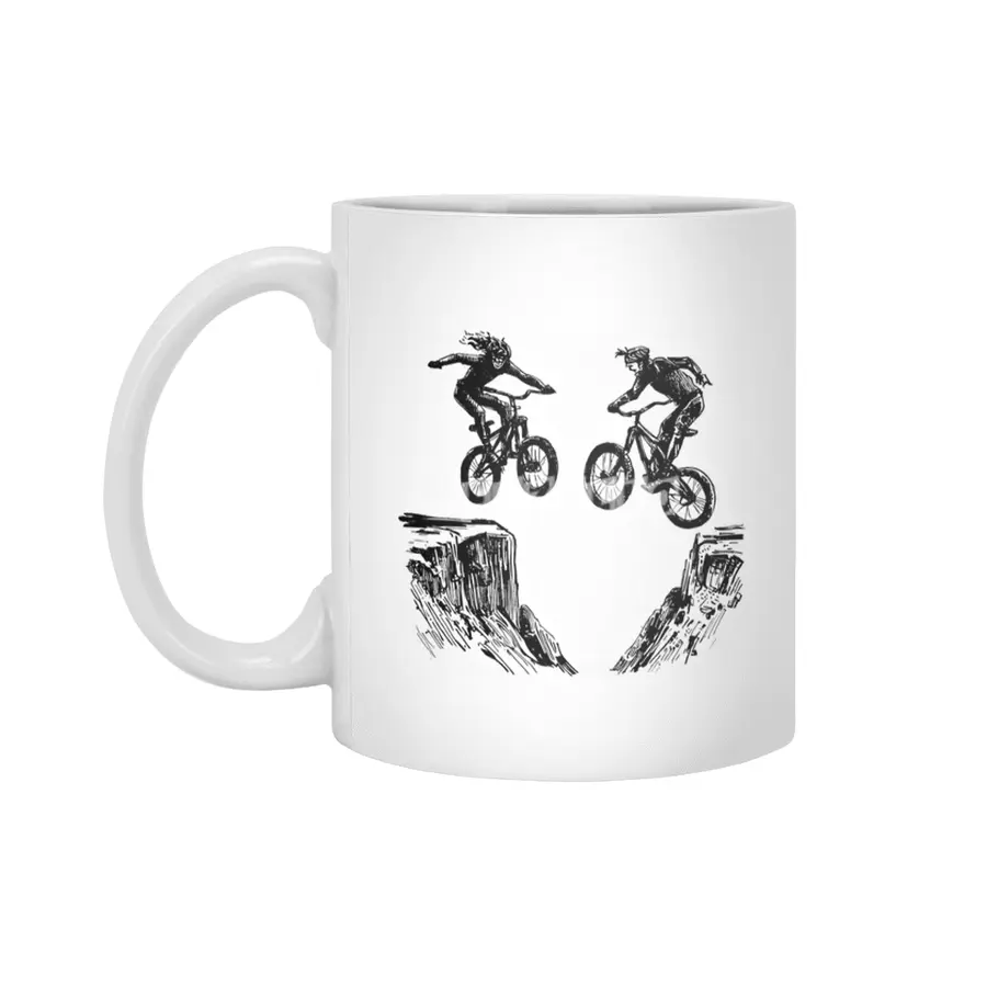 Cliff Bike Jump Beyaz Kupa