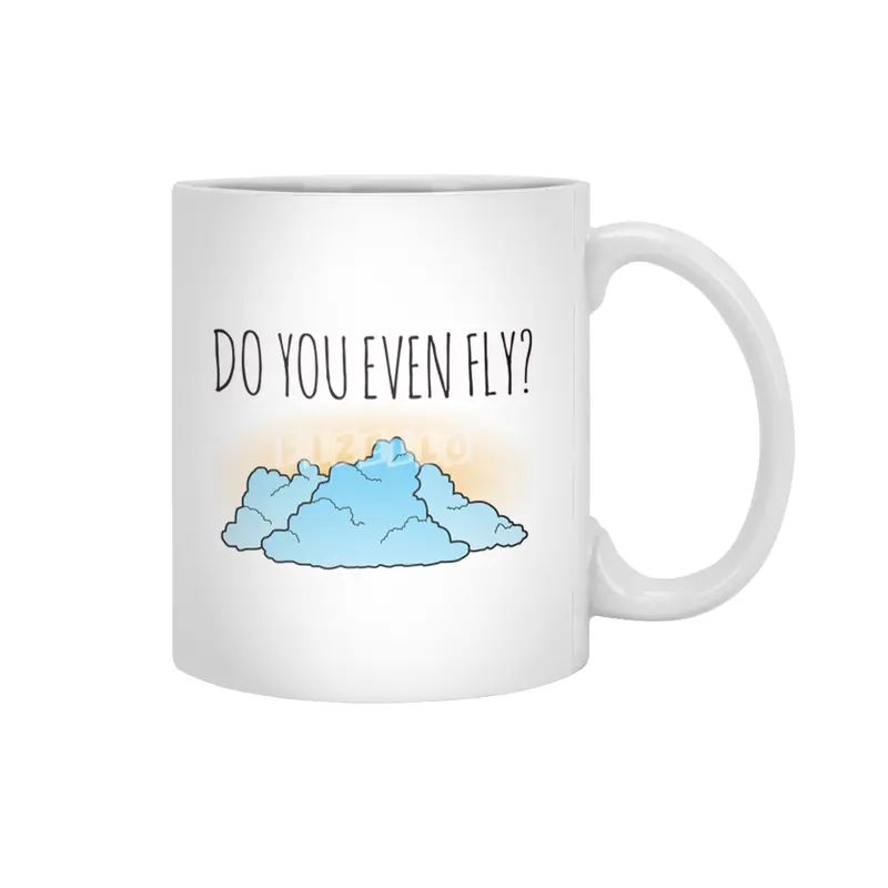Do You Even Fly? Beyaz Kupa