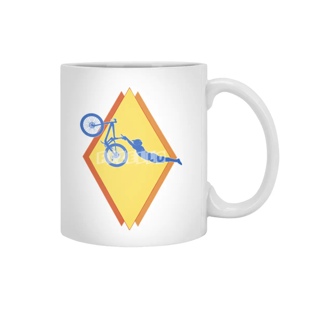 MTB Superman Bike Jump Beyaz Kupa