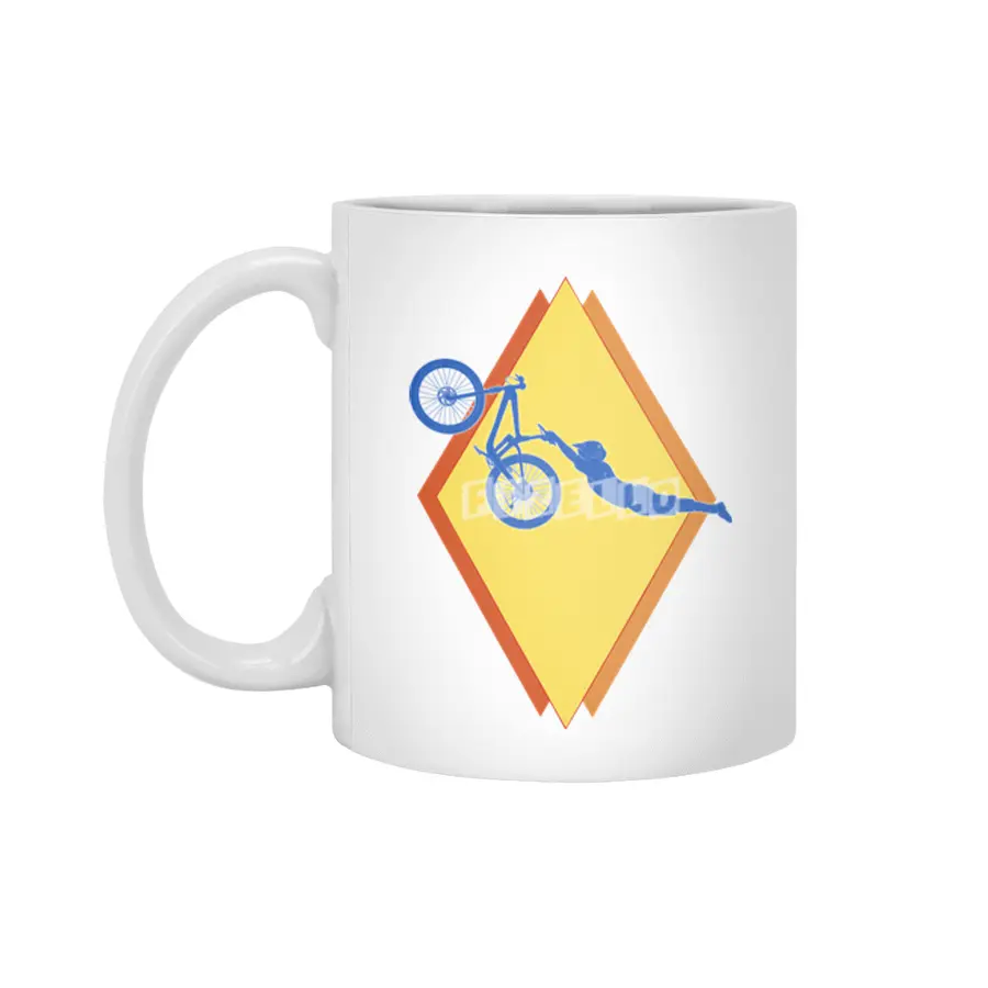 MTB Superman Bike Jump Beyaz Kupa