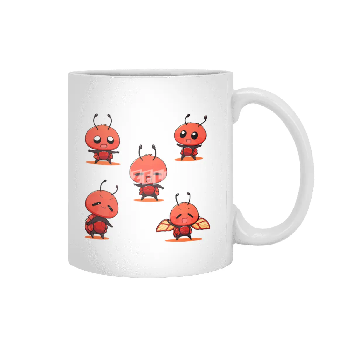 Cute Bug Beyaz Kupa
