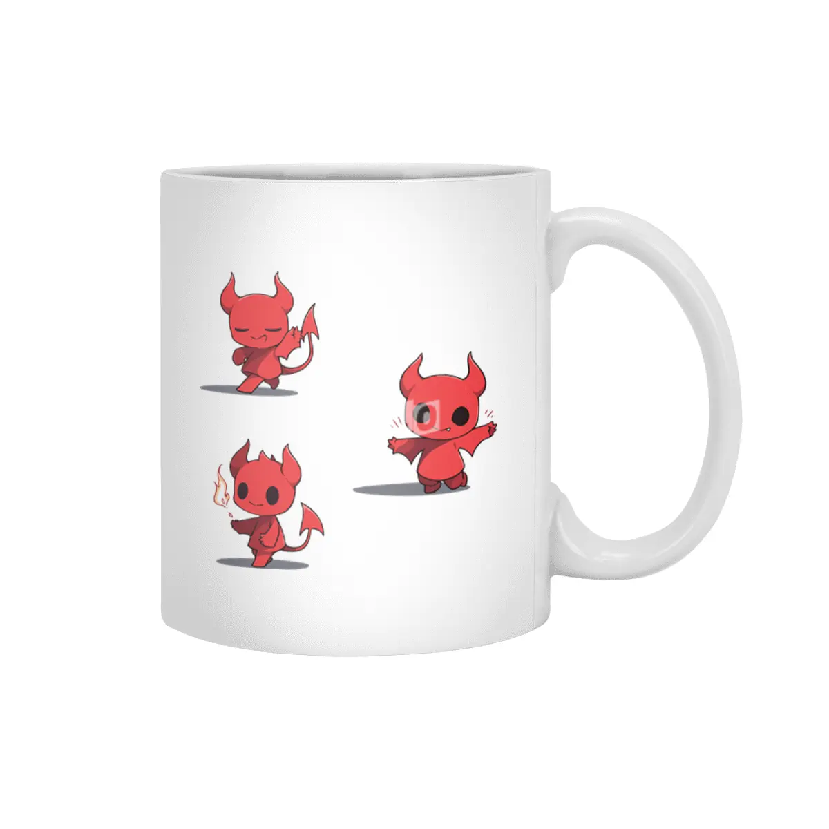 Cute Devil Beyaz Kupa