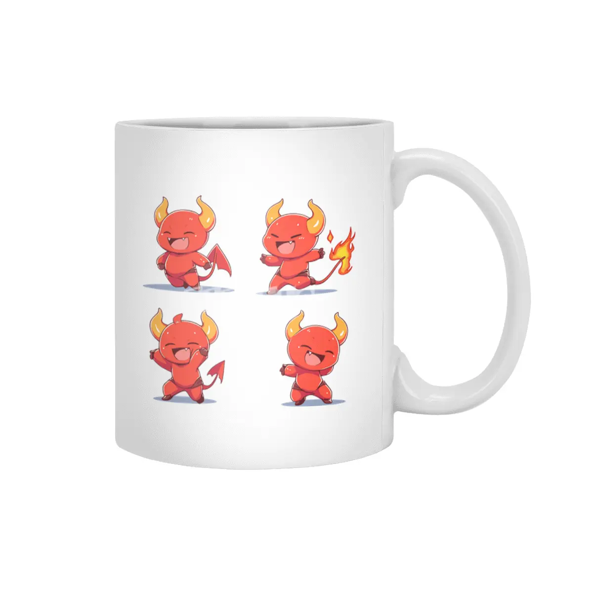 Cute Devil Beyaz Kupa