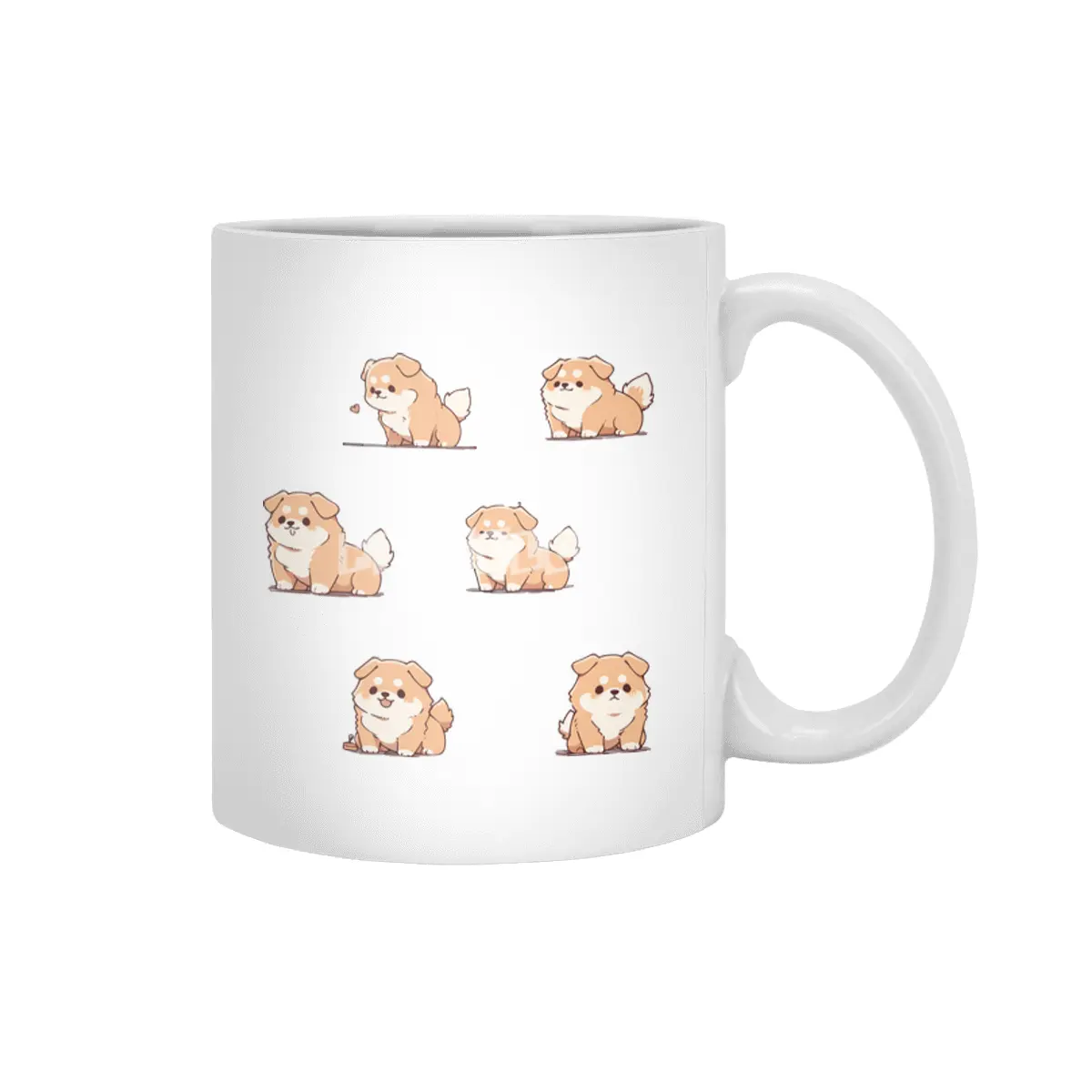 Cute Dog Beyaz Kupa