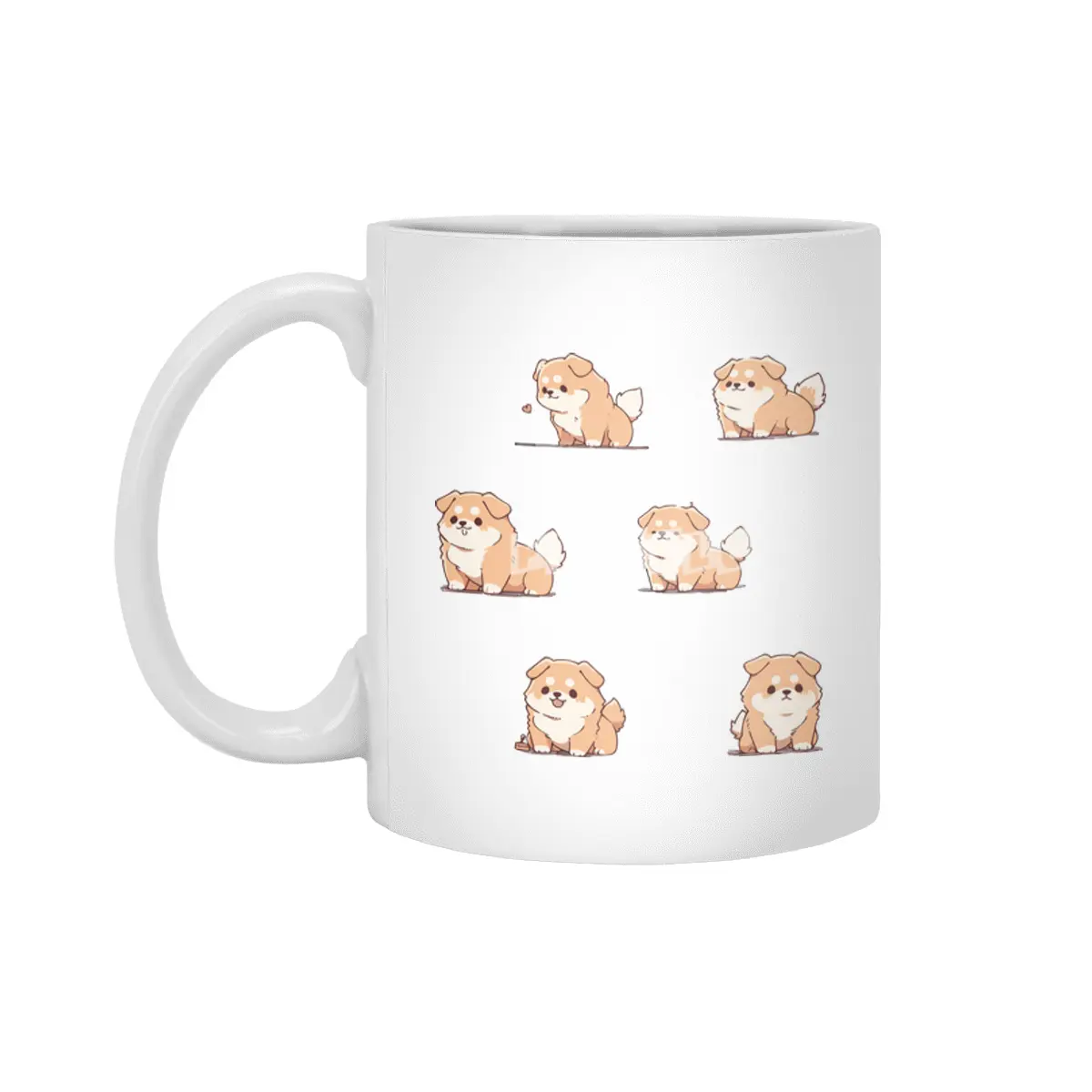 Cute Dog Beyaz Kupa
