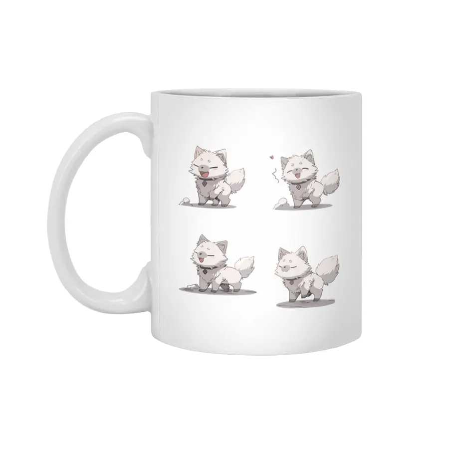 Cute Dog Beyaz Kupa