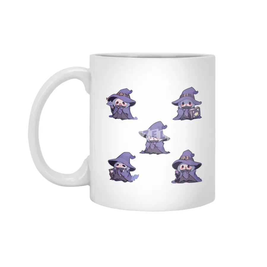 Cute Wizard Beyaz Kupa