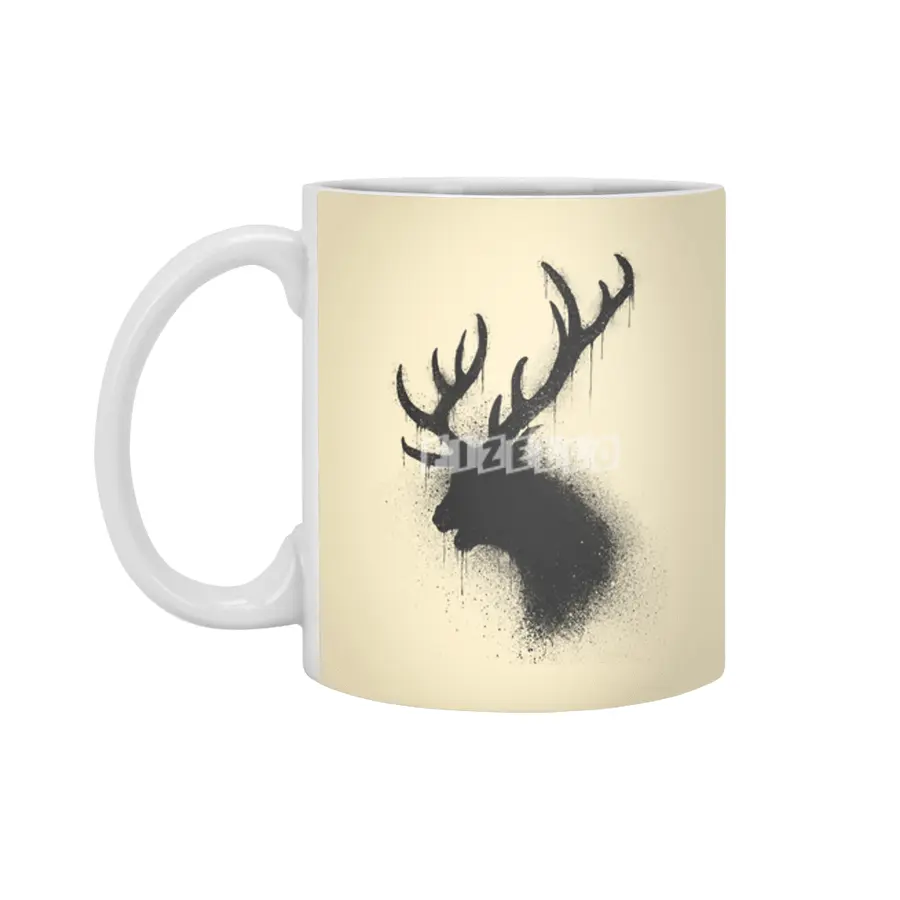Dark deer Beyaz Kupa