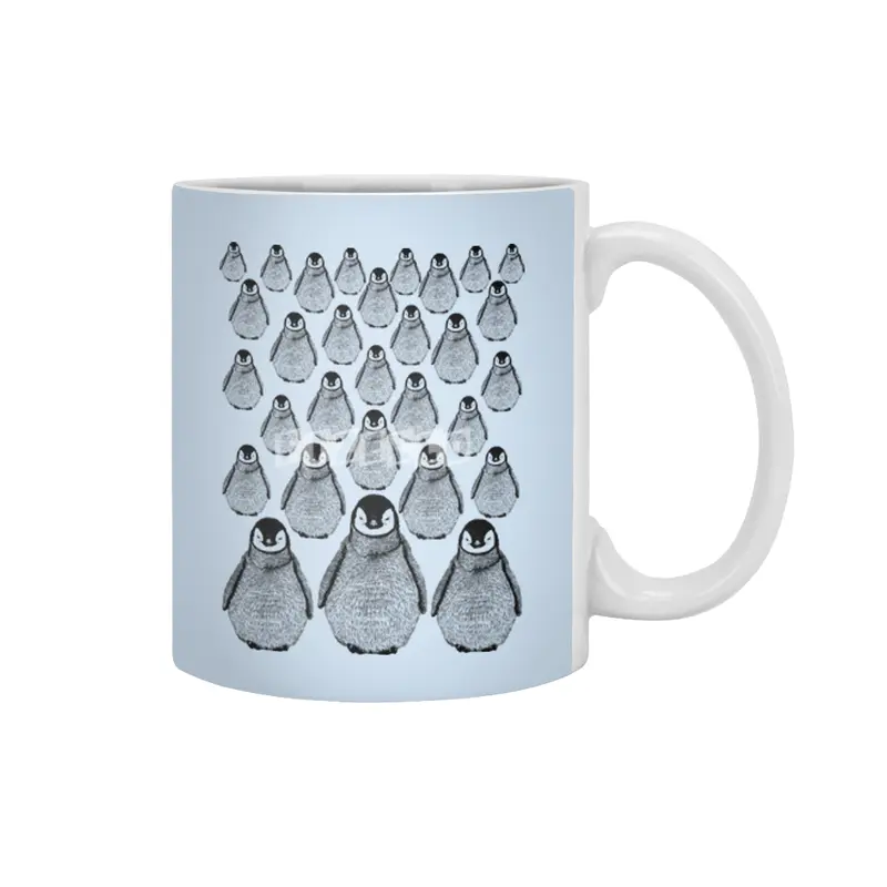 Penguin Family Beyaz Kupa
