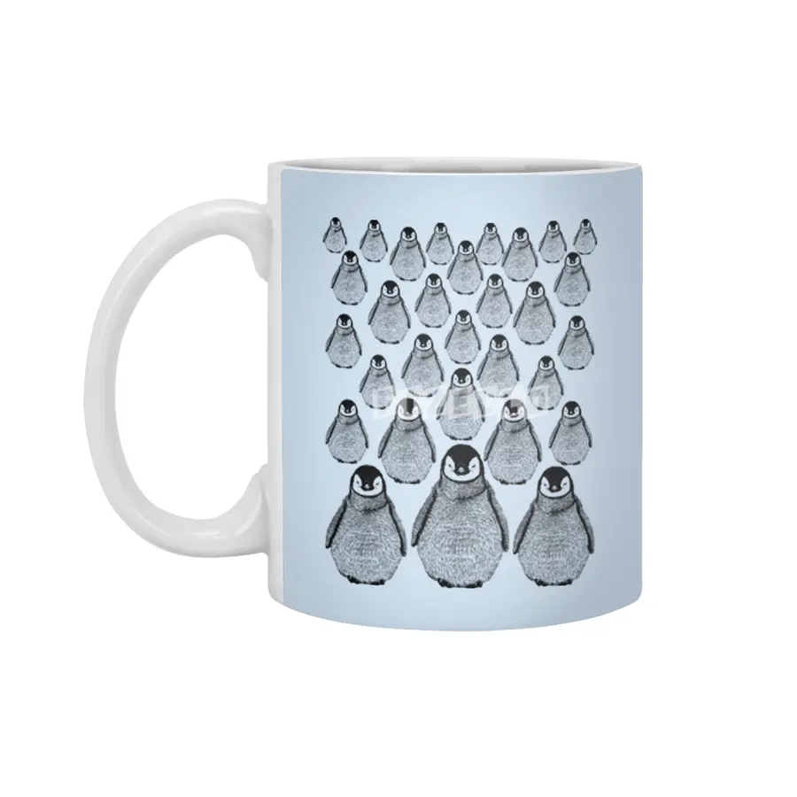 Penguin Family Beyaz Kupa