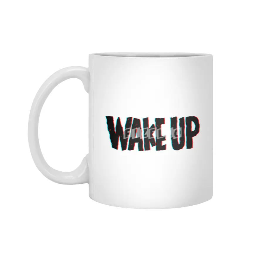 Wake up Beyaz Kupa