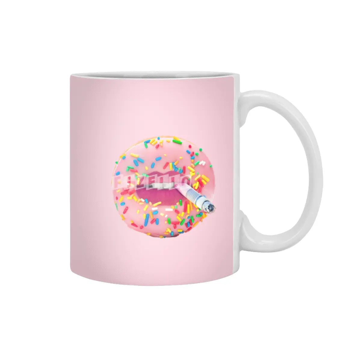 DoNut Smoke Beyaz Kupa