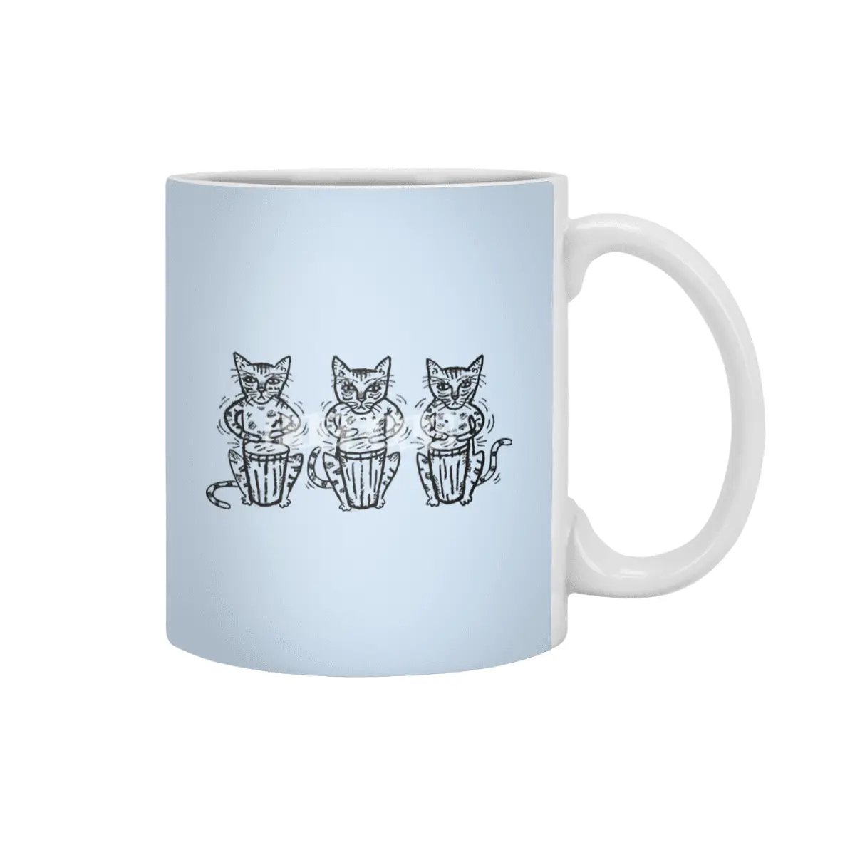 Bengal Bongos Beyaz Kupa