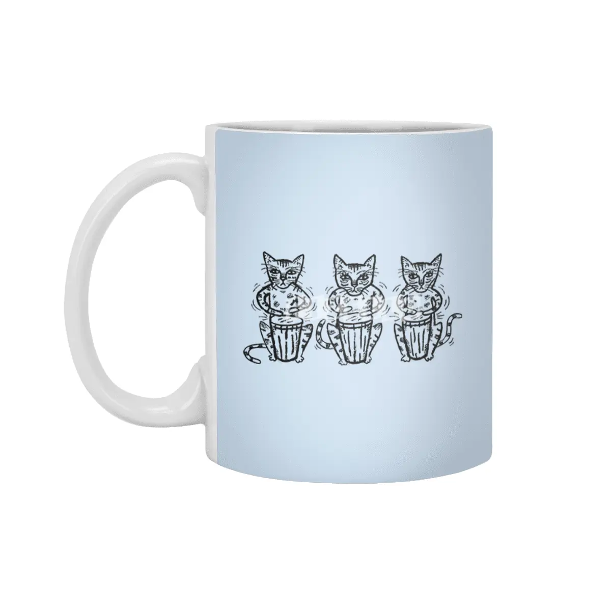 Bengal Bongos Beyaz Kupa