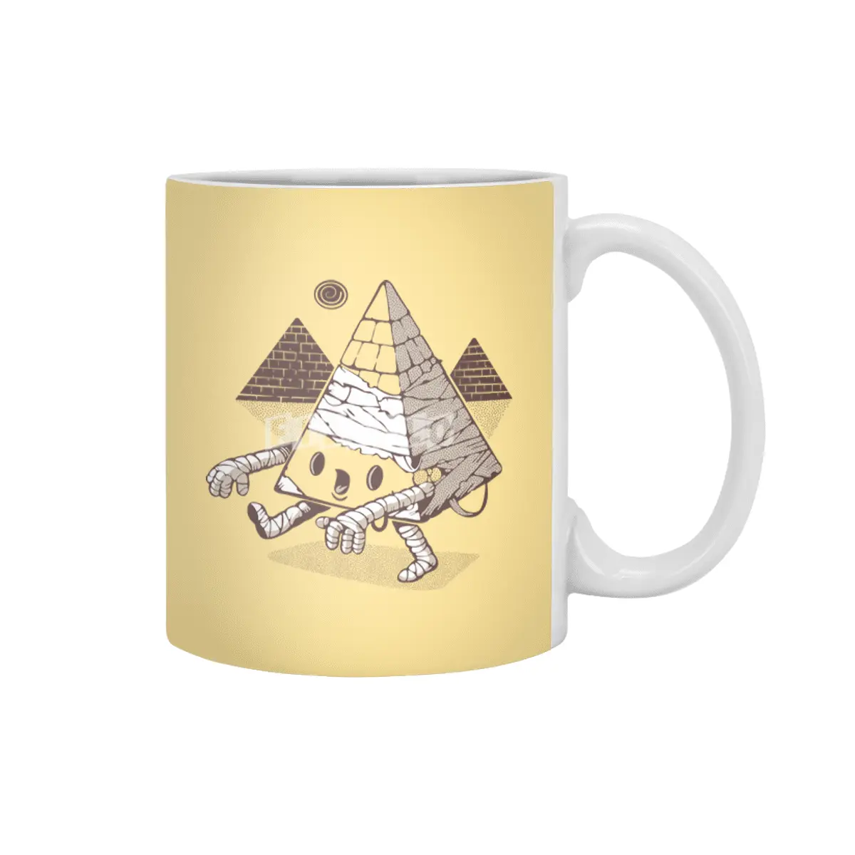 Pyramid Mystery Beyaz Kupa