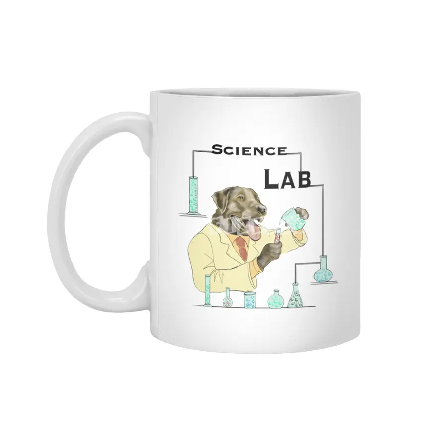 Science Lab Beyaz Kupa