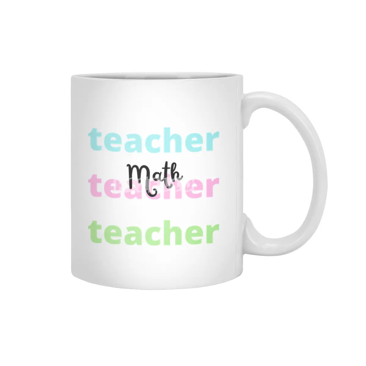 Math Teacher Beyaz Kupa