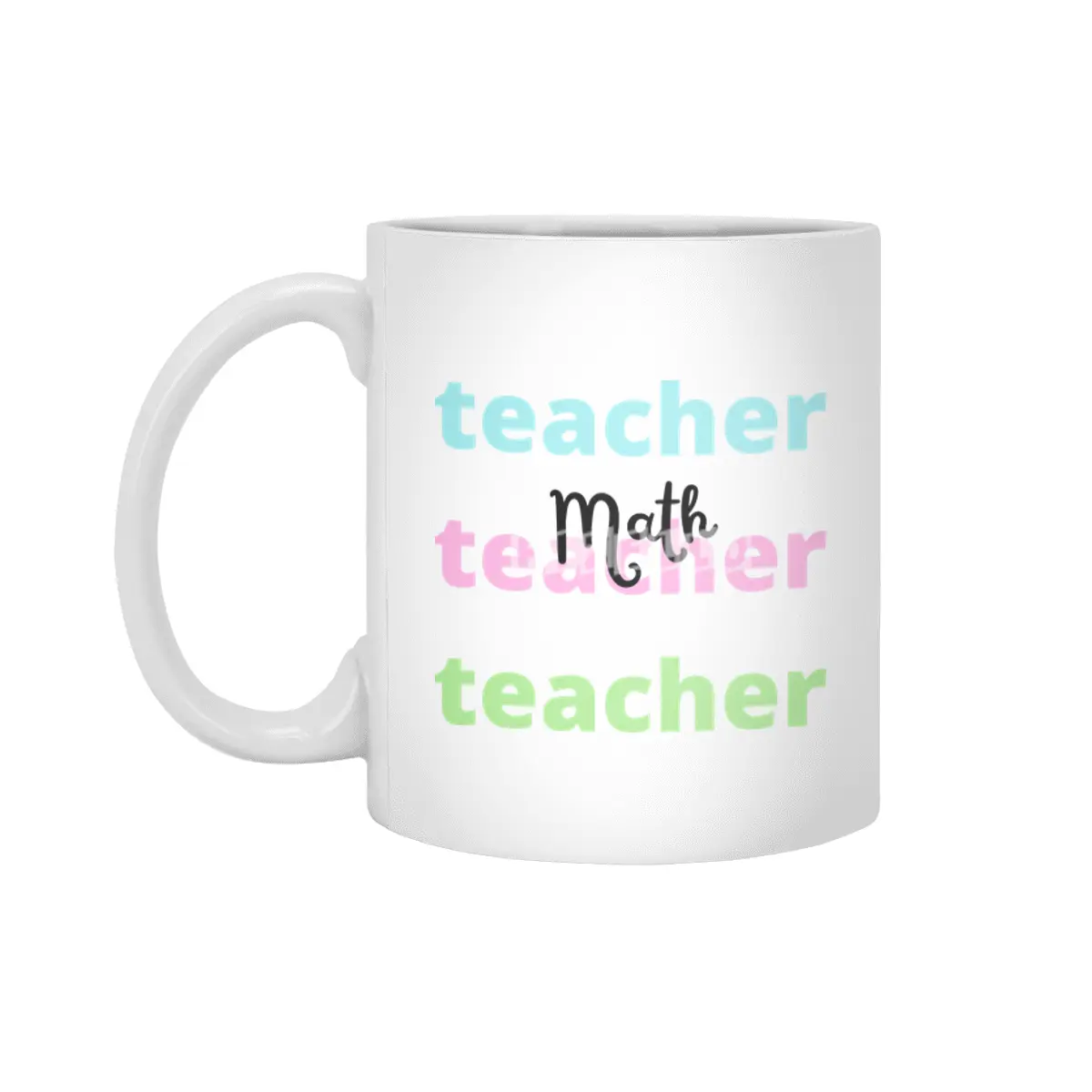 Math Teacher Beyaz Kupa