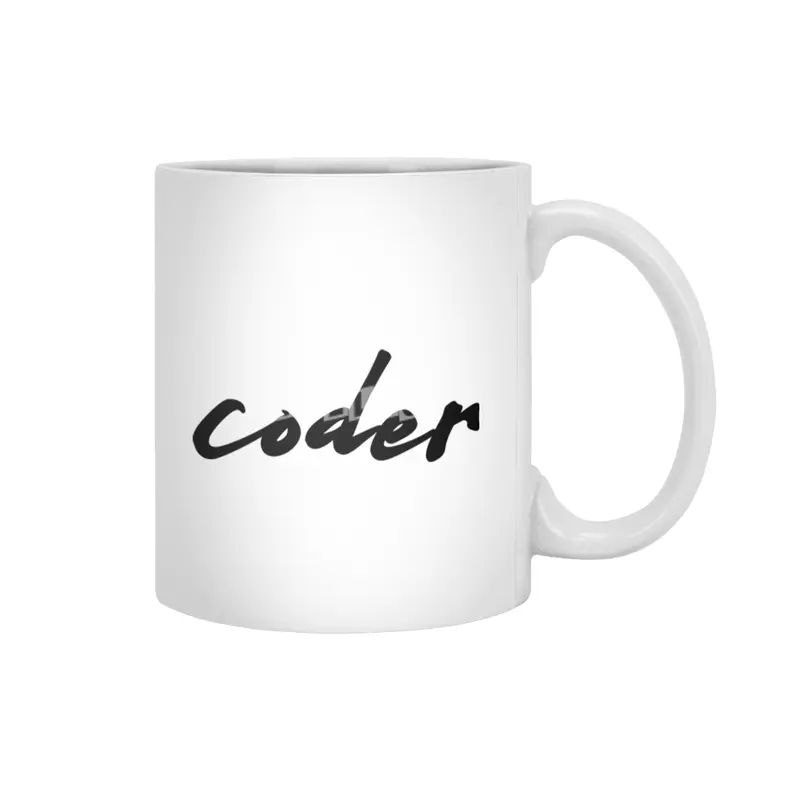 Artsy Coder Calligraphy Beyaz Kupa