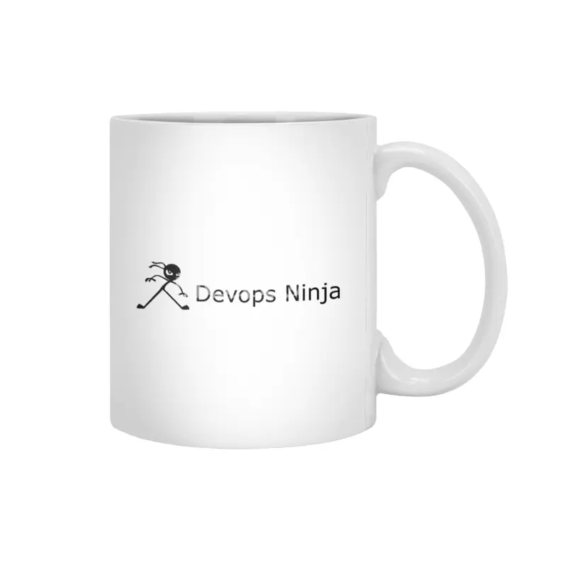 DevOps Ninja Beyaz Kupa