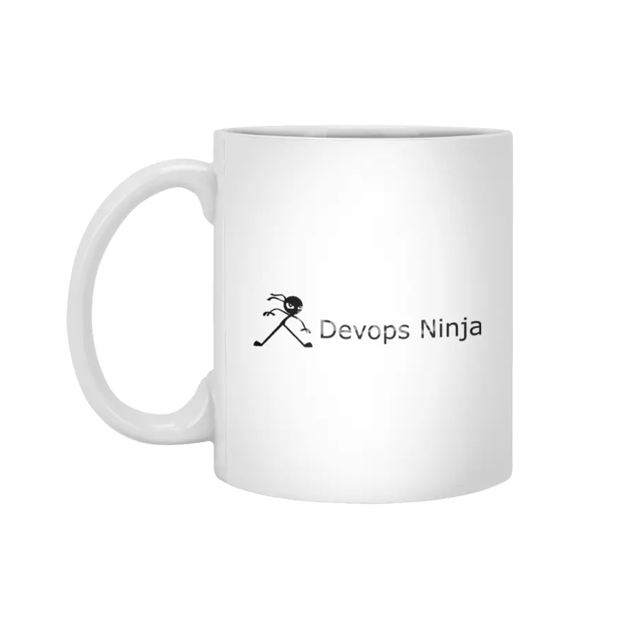 DevOps Ninja Beyaz Kupa