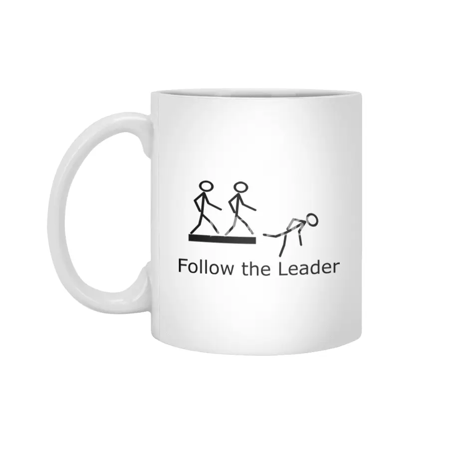 Follow The Leader Beyaz Kupa