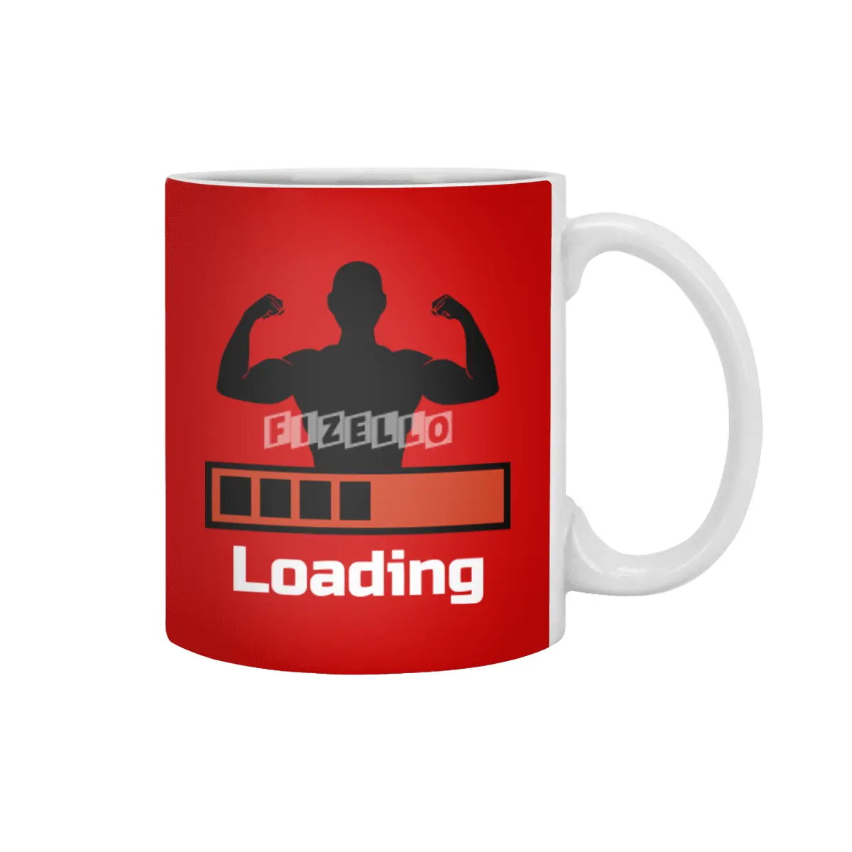Muscles loading Beyaz Kupa