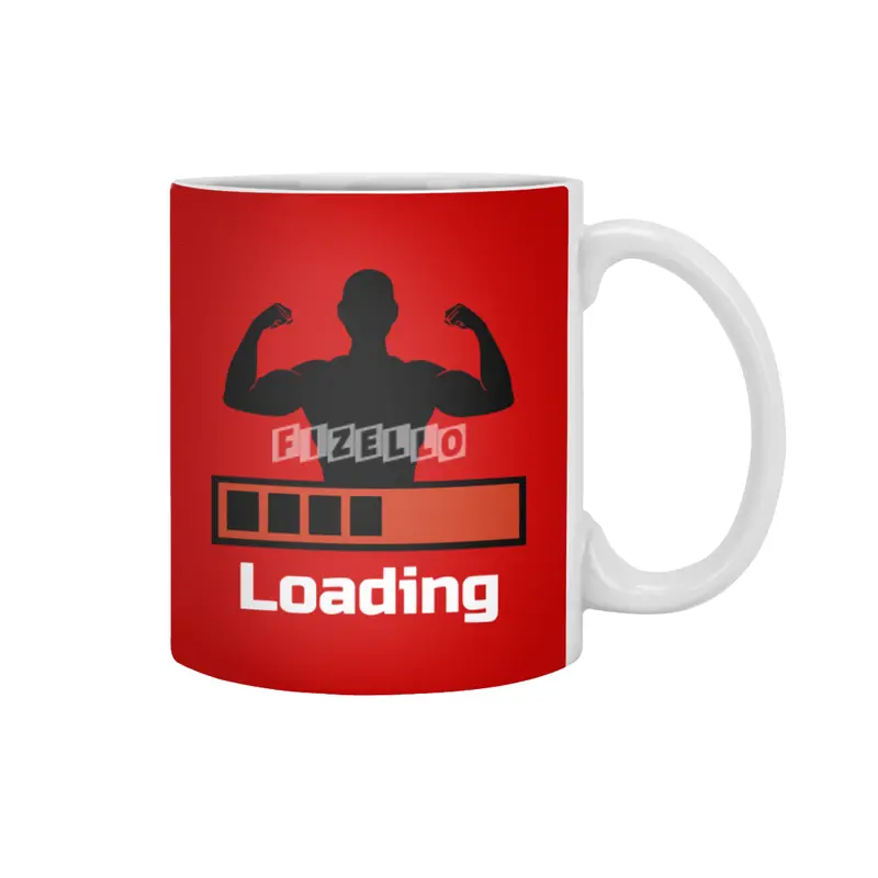 Muscles loading Beyaz Kupa