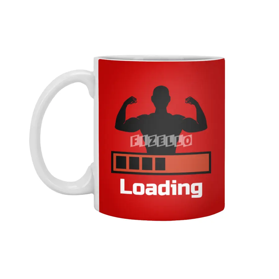 Muscles loading Beyaz Kupa