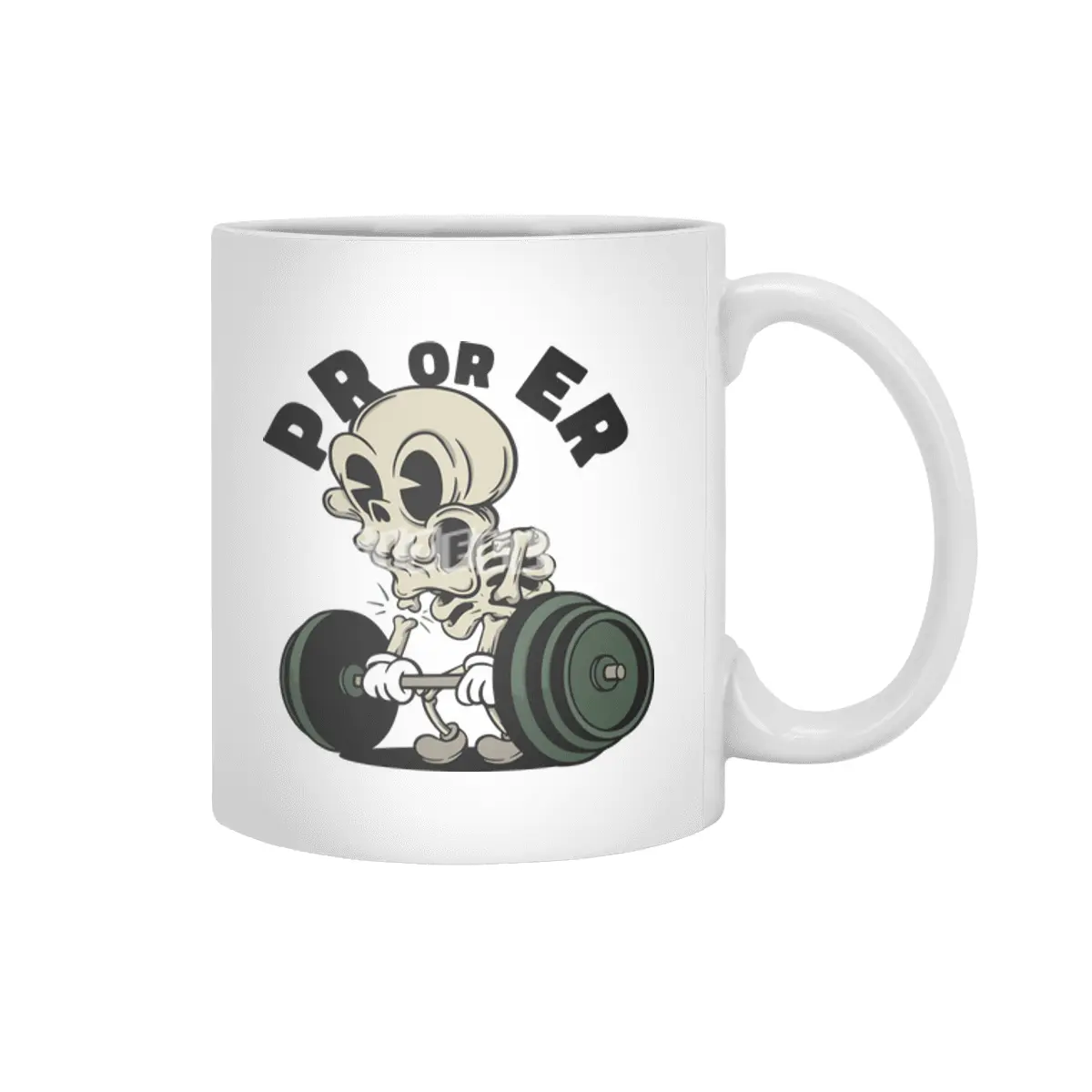 Gym Skeleton | Pr Or Er Beyaz Kupa