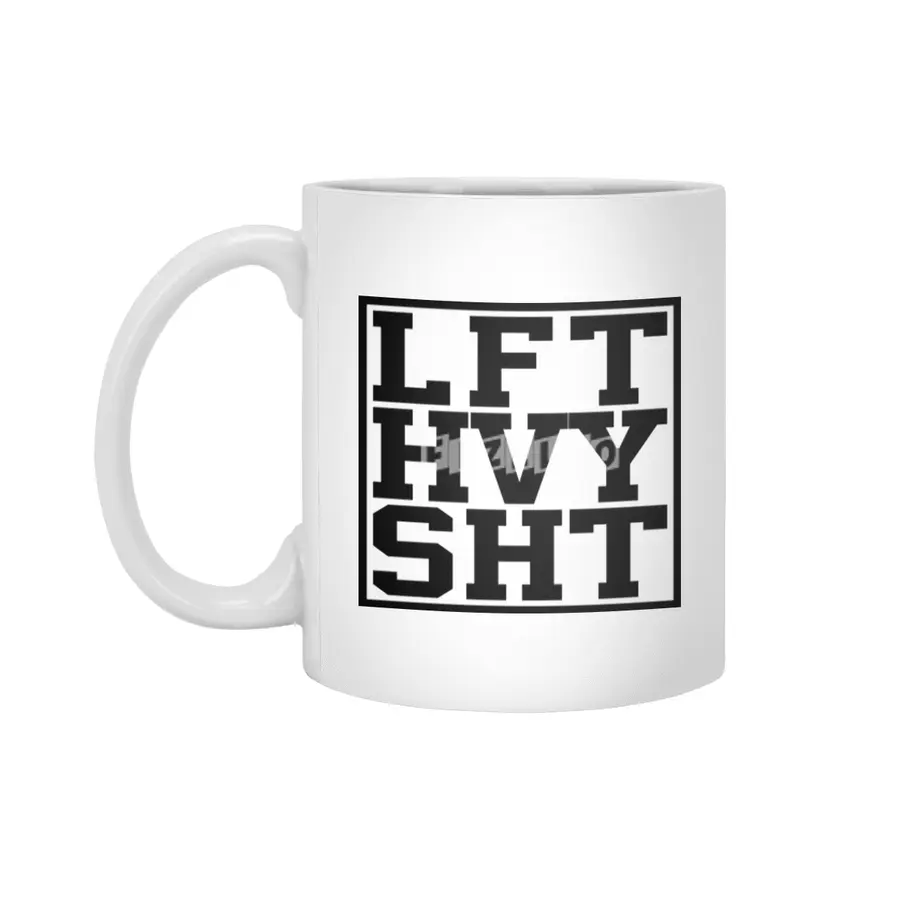 lft hvy sht Beyaz Kupa