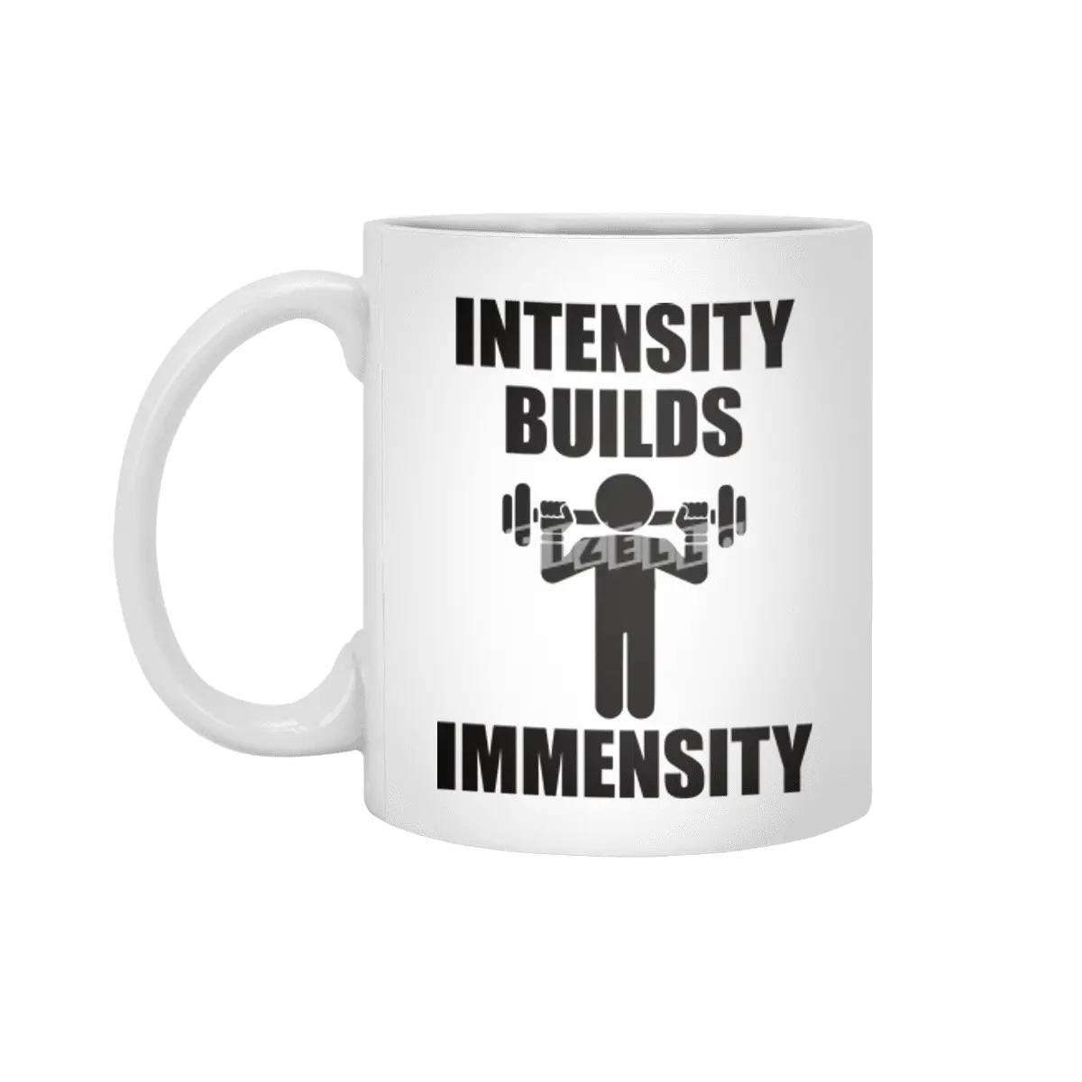 Bodybuilding - Intensity Builds Immensity Beyaz Kupa
