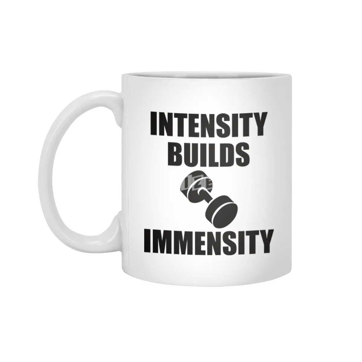 Bodybuilding - Intensity Builds Immensity Beyaz Kupa