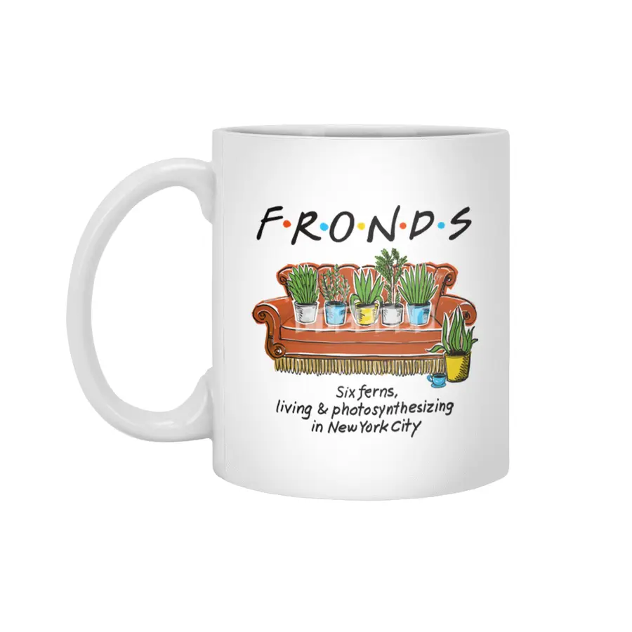 FRONDS Beyaz Kupa