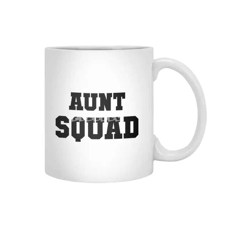 Aunt Squad Beyaz Kupa