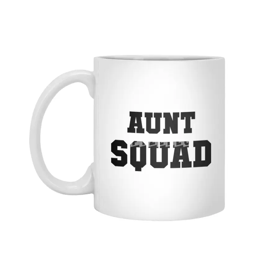 Aunt Squad Beyaz Kupa