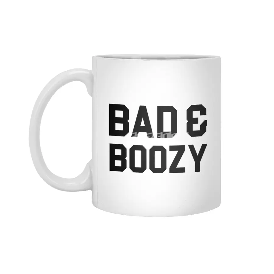 Bad & Boozy Beyaz Kupa