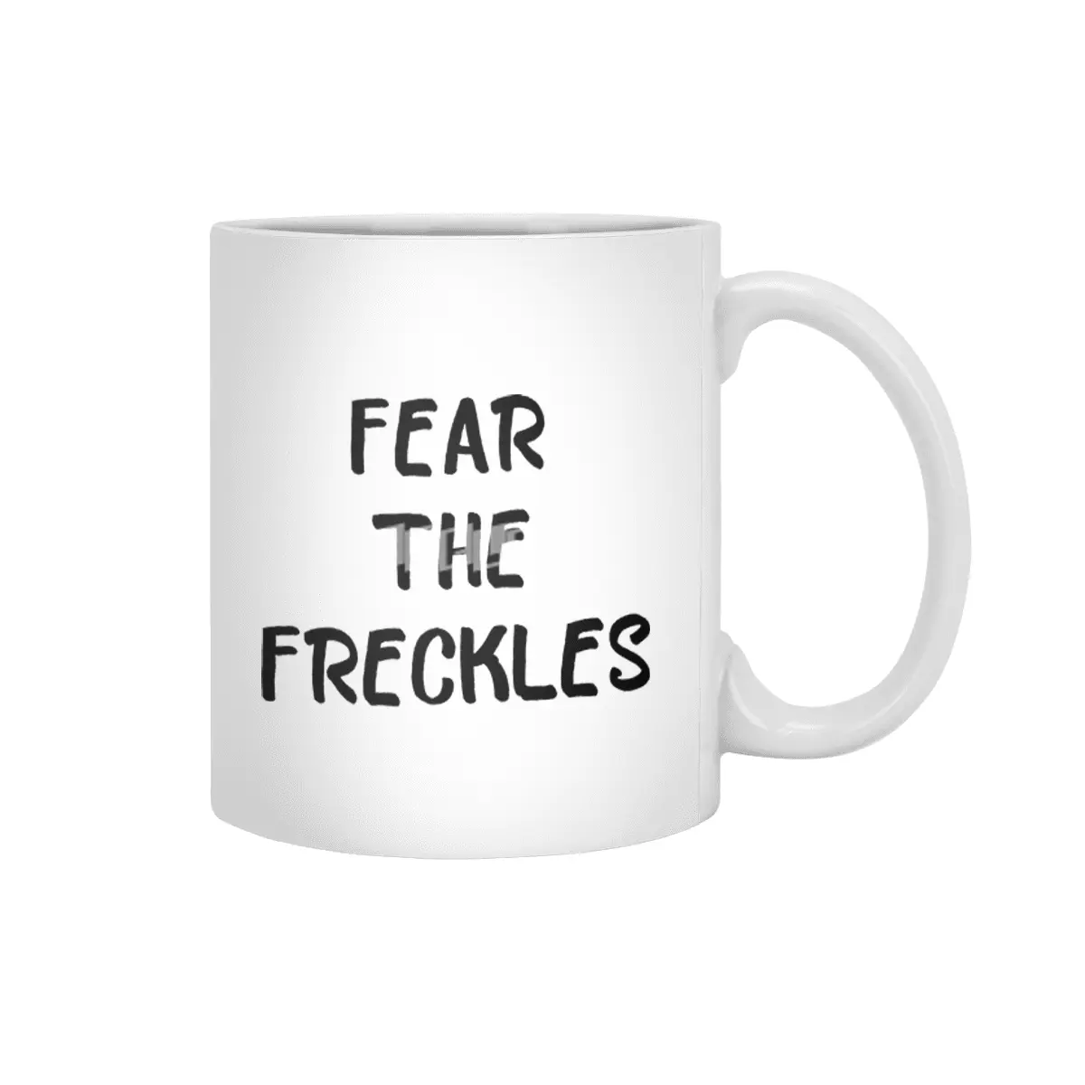 Fear the Freckles Beyaz Kupa