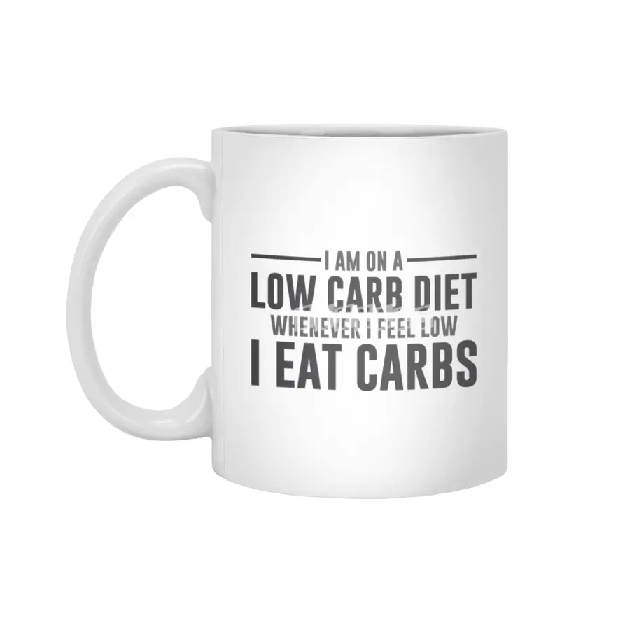 Feel Low Carbs Beyaz Kupa