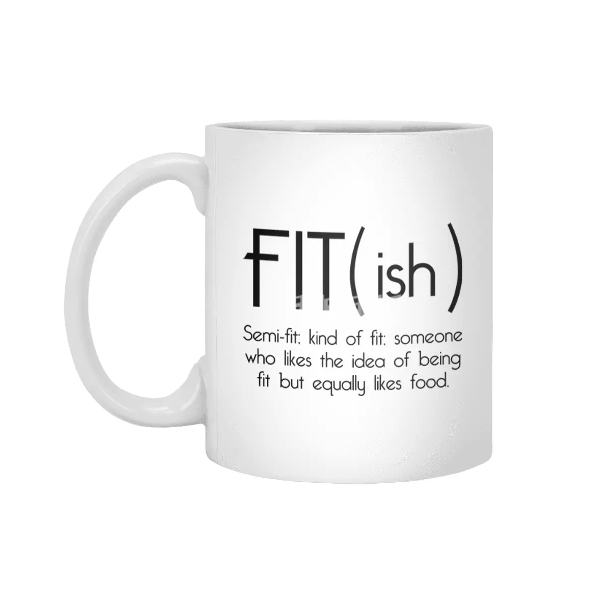 Fit(ish) Beyaz Kupa