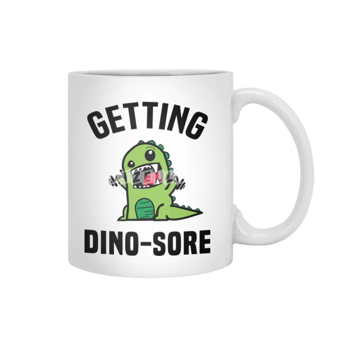 Getting Dino-Sore Beyaz Kupa