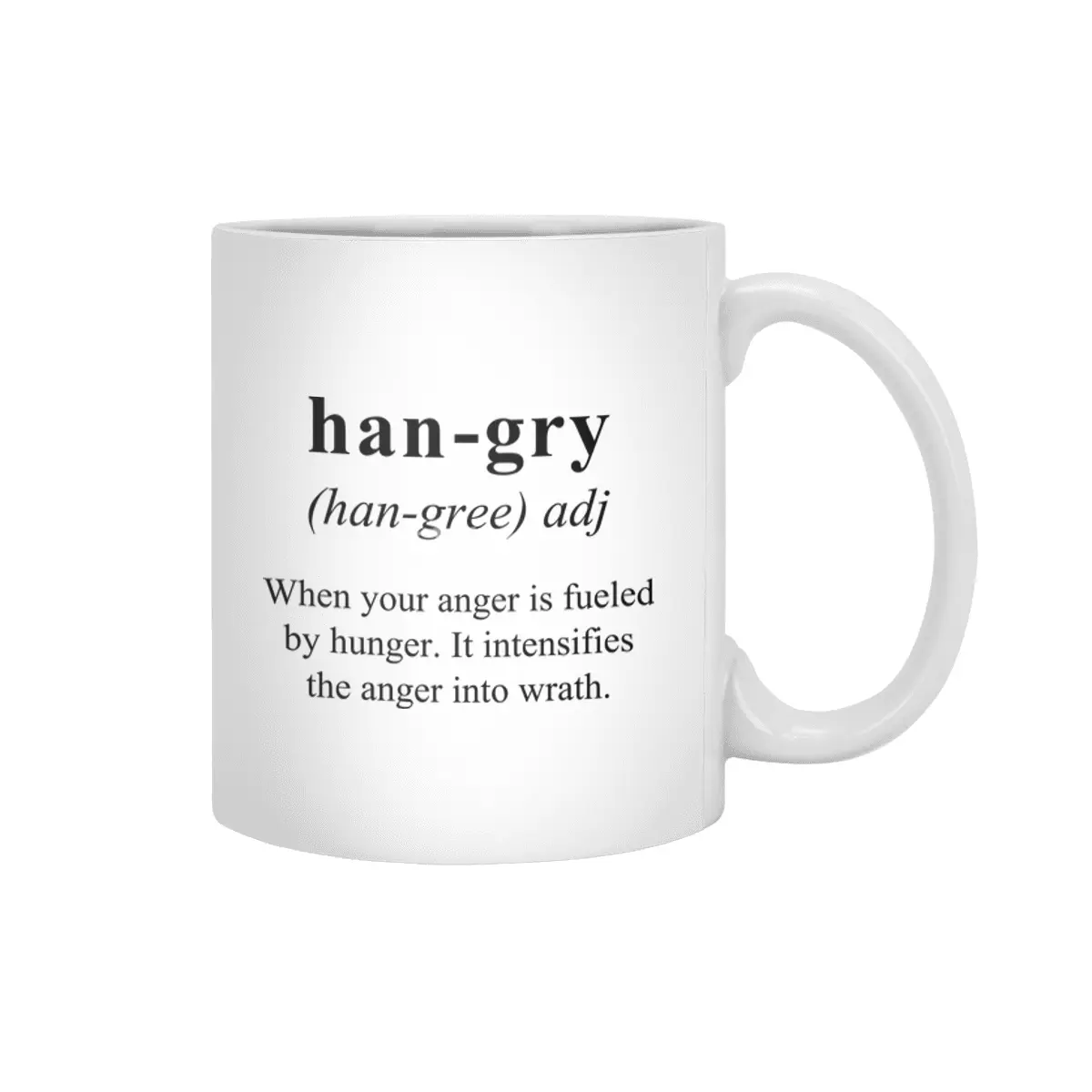 Hangry Beyaz Kupa